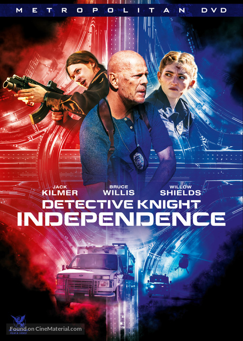 Detective Knight: Independence - French DVD movie cover