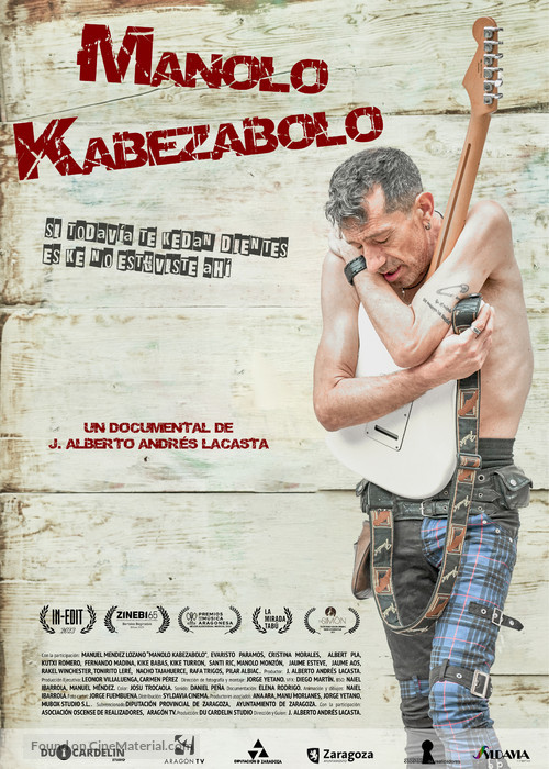 Manolo Kabezabolo - Spanish Movie Poster