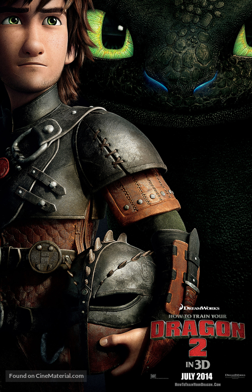 How to Train Your Dragon 2 - New Zealand Movie Poster