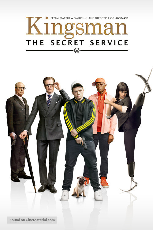 Kingsman: The Secret Service - British Movie Cover