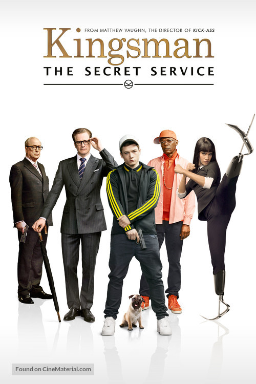 Kingsman: The Secret Service - British Movie Cover