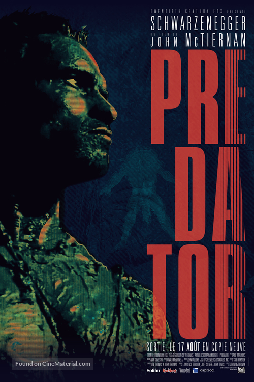 Predator - French Re-release movie poster
