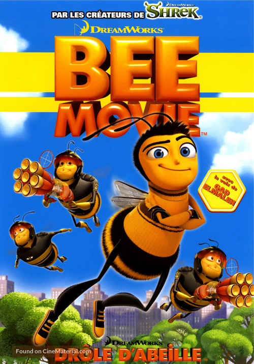 Bee Movie - French DVD movie cover