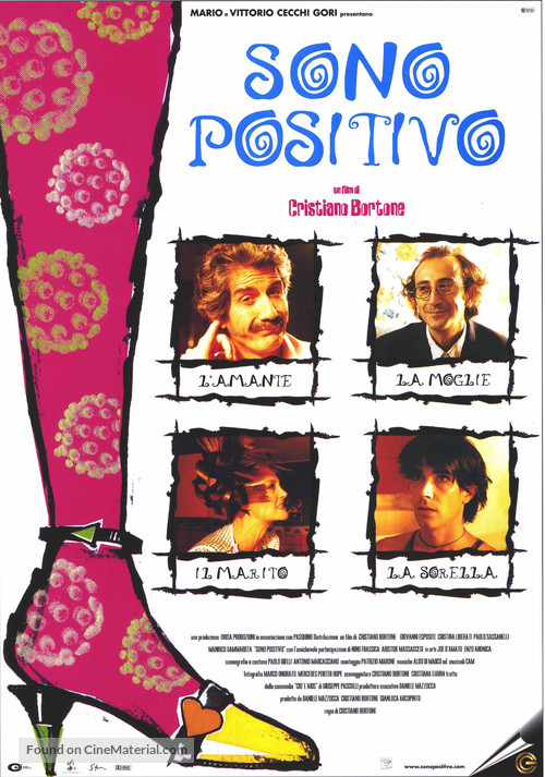 Sono positivo - Italian Movie Poster