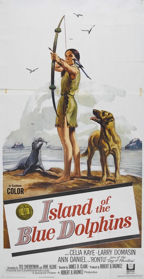 Island of the Blue Dolphins - Movie Poster