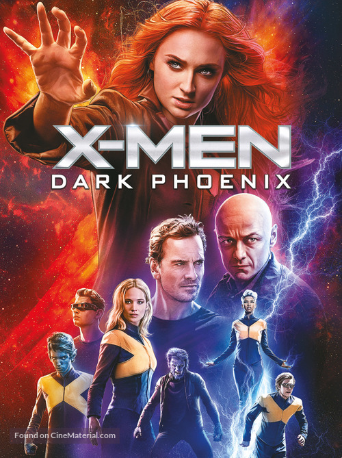 Dark Phoenix - Czech DVD movie cover