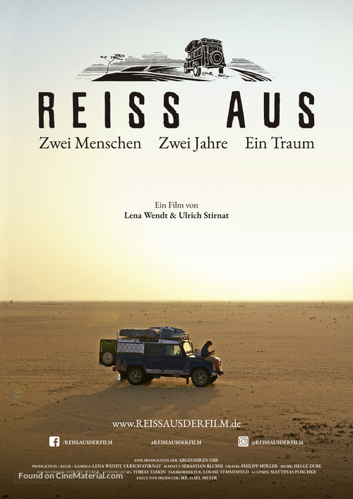 Reiss Aus: Zwei Menschen. Zwei Jahre. Ein Traum - German Movie Poster