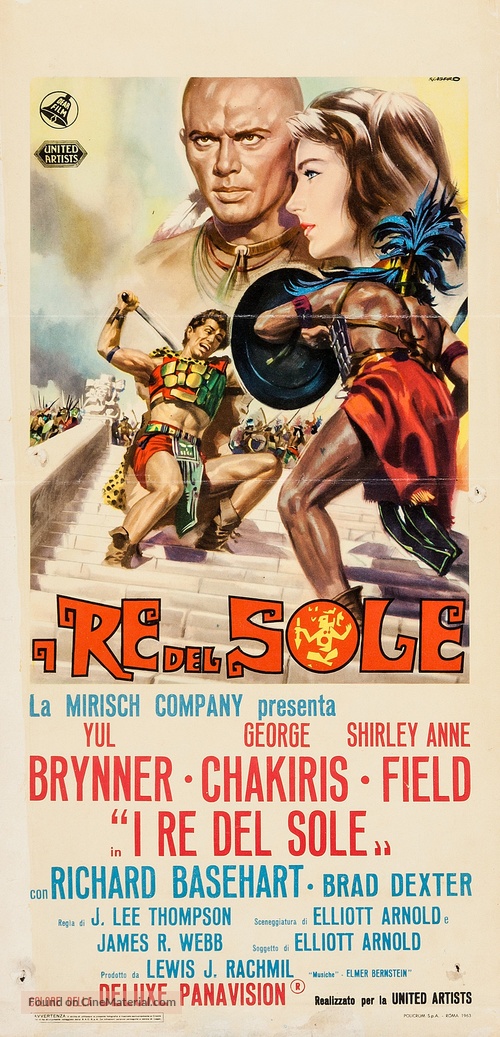Kings of the Sun - Italian Movie Poster