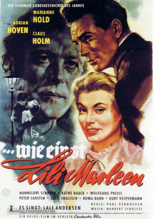 ...wie einst Lili Marleen - German Movie Poster