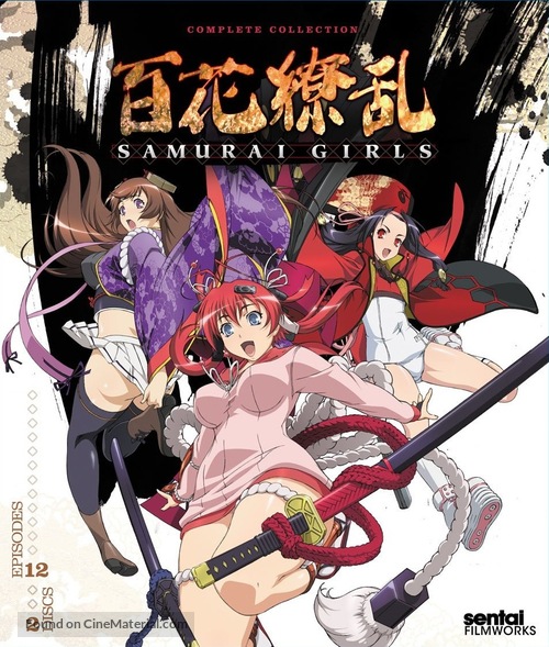 &quot;Hyakka Ryoran: Samurai Girls&quot; - Japanese Blu-Ray movie cover