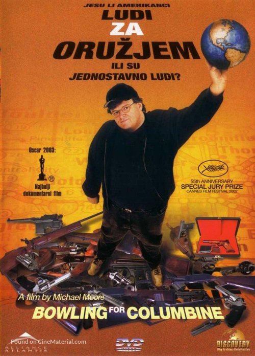 Bowling for Columbine - Croatian DVD movie cover