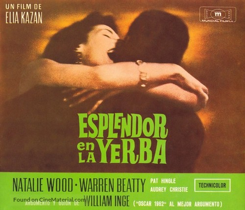 Splendor in the Grass - Spanish Movie Poster