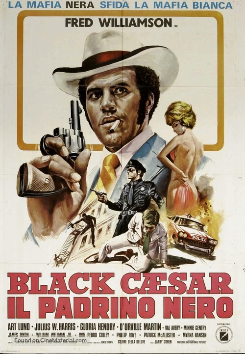 Black Caesar - Italian Movie Poster