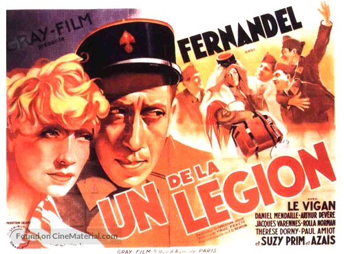 Un de la l&egrave;gion - French Movie Poster