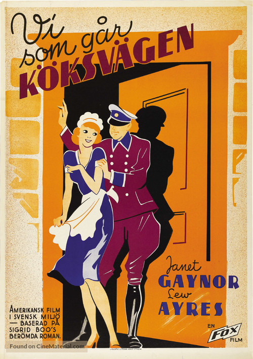 Servants&#039; Entrance - Swedish Movie Poster
