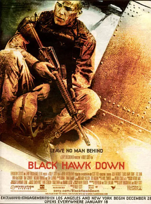 Black Hawk Down (2001) movie poster