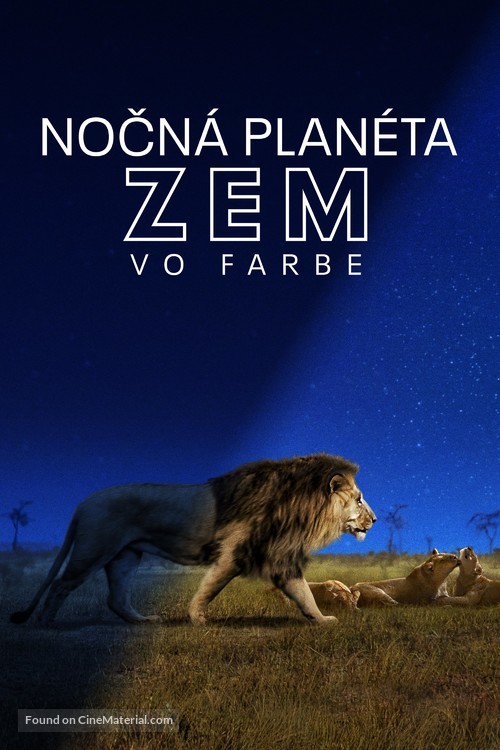 &quot;Earth at Night in Color&quot; - Slovak Movie Cover