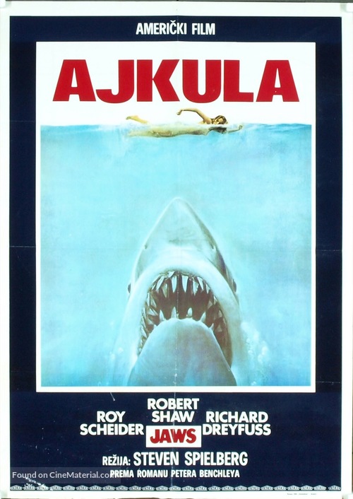 Jaws - Yugoslav Movie Poster