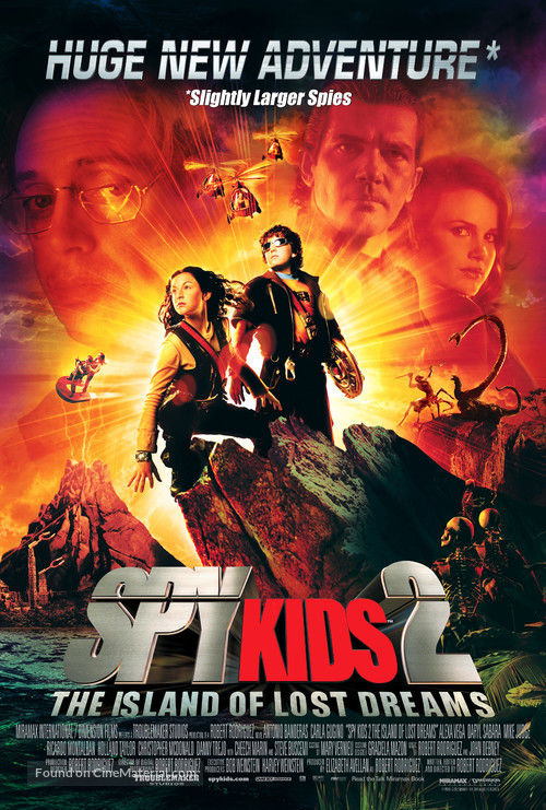 Spy Kids 2: Island of Lost Dreams - Movie Poster