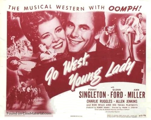 Go West, Young Lady - Movie Poster