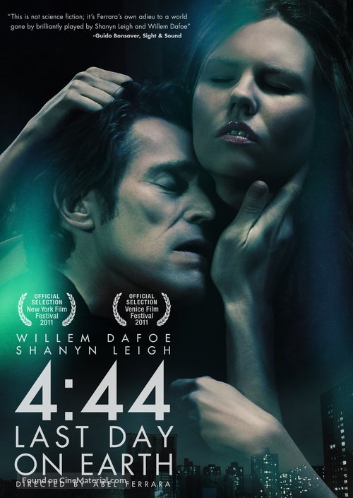 4:44 Last Day on Earth - DVD movie cover