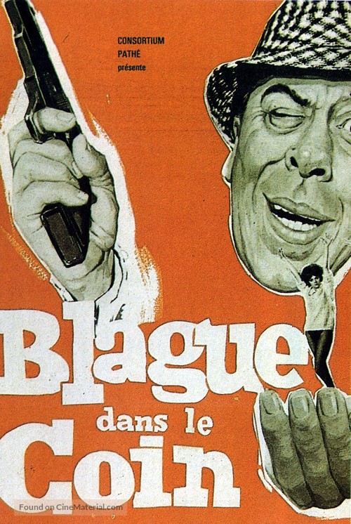 Blague dans le coin - French poster