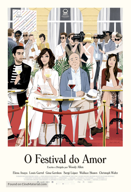 Rifkin&#039;s Festival - Brazilian Movie Poster