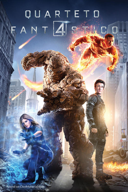 Fantastic Four - Brazilian Movie Cover