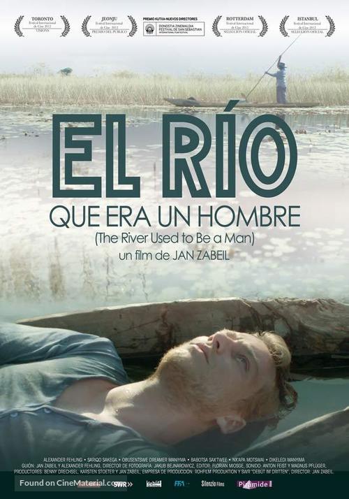 The River Used to Be a Man - Spanish Movie Poster