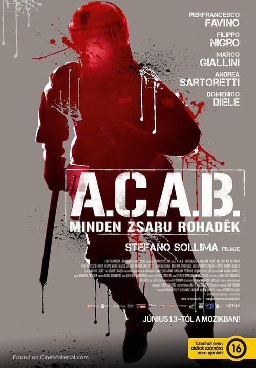 A.C.A.B. - Hungarian Movie Poster