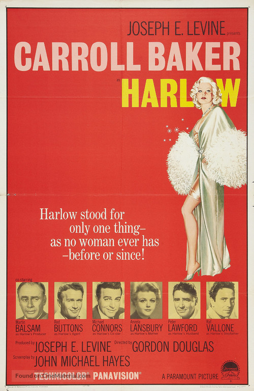 Harlow - Movie Poster