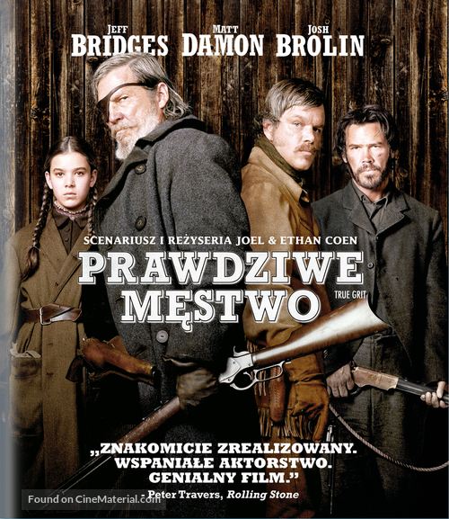 True Grit - Polish Blu-Ray movie cover