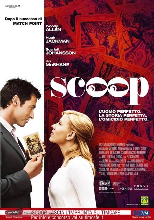 Scoop - Italian Movie Poster