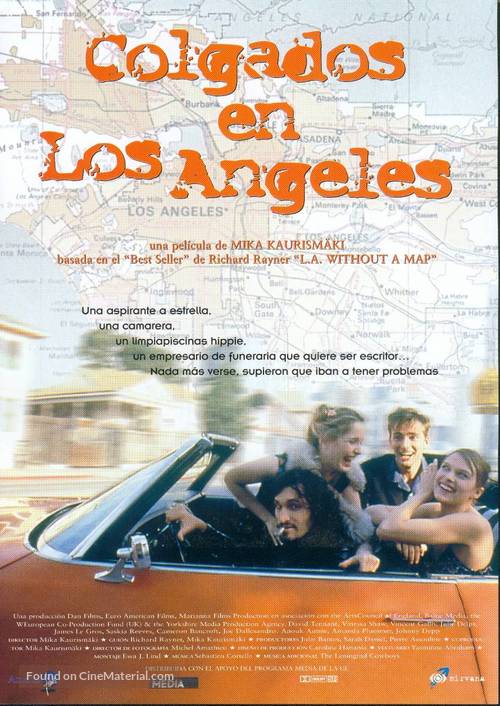 L.A. Without a Map - Spanish Movie Poster