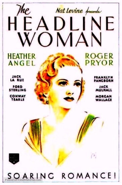 The Headline Woman - Movie Poster