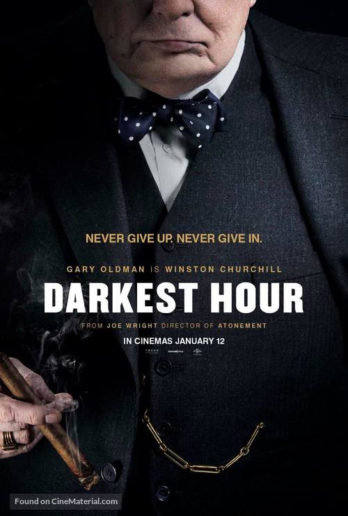 Darkest Hour - British Movie Poster