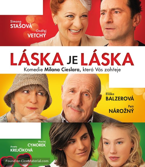 L&aacute;ska je l&aacute;ska - Czech Blu-Ray movie cover