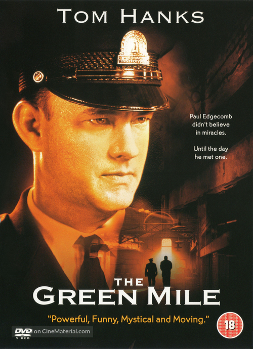 The Green Mile - British DVD movie cover
