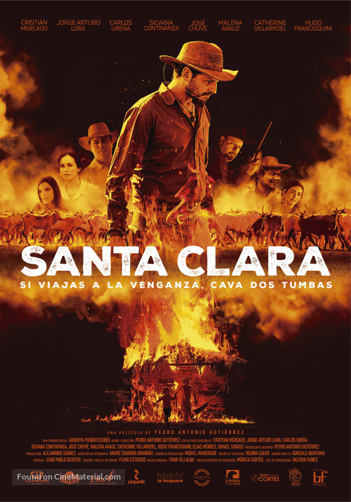 Santa Clara - Bolivian Movie Poster