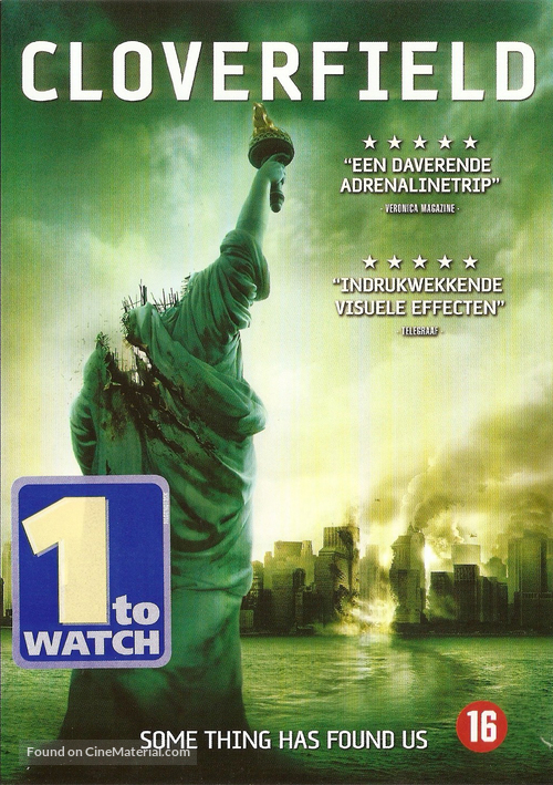 Cloverfield - Dutch DVD movie cover