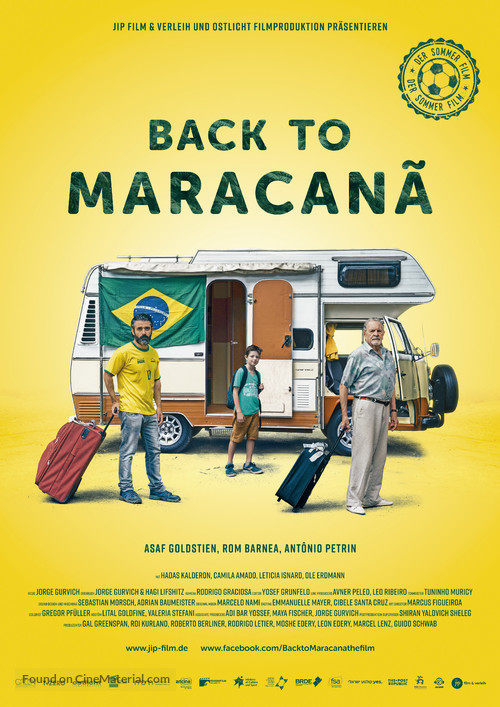 Back To Maracan&atilde; - German Movie Poster