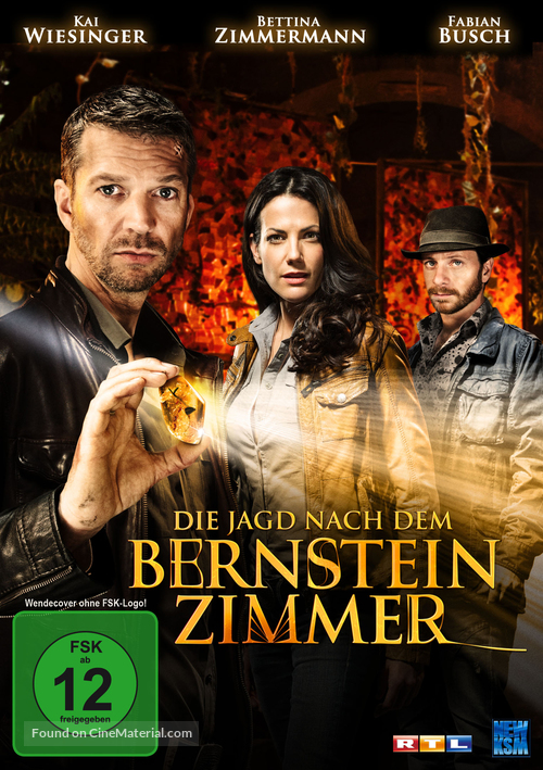 Die Jagd nach dem Bernsteinzimmer - German DVD movie cover