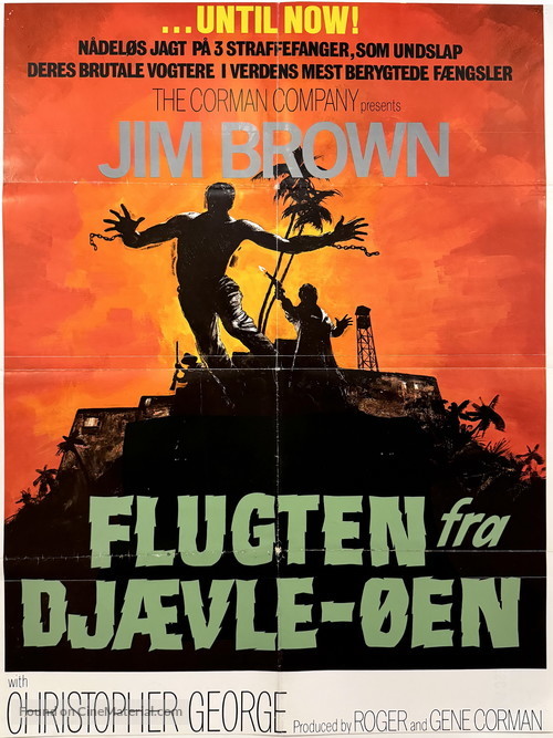 I Escaped from Devil&#039;s Island - Danish Movie Poster