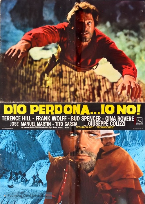 Dio perdona... Io no! - Italian Movie Poster