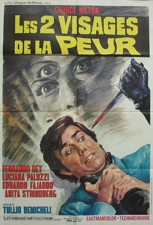 Coartada en disco rojo - French Movie Poster