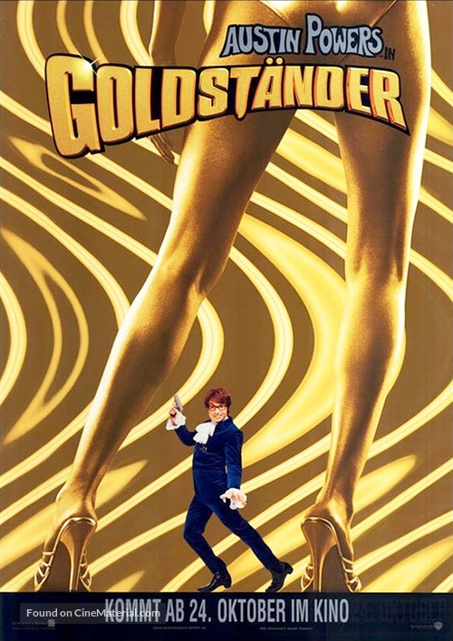 Austin Powers in Goldmember - German Movie Poster