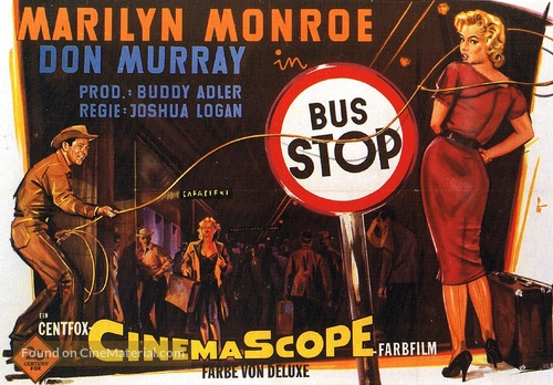 Bus Stop - German Movie Poster