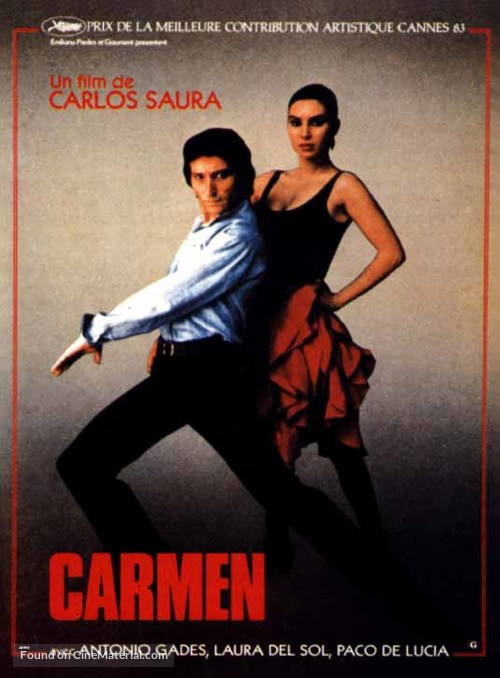 Carmen - French Movie Poster