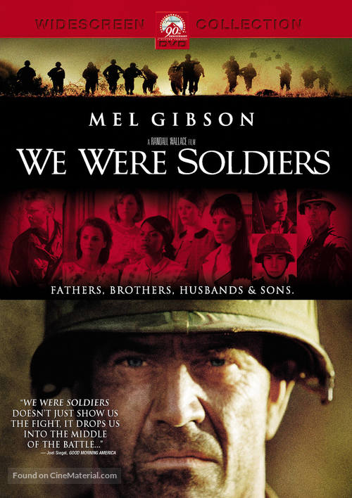We Were Soldiers - DVD movie cover