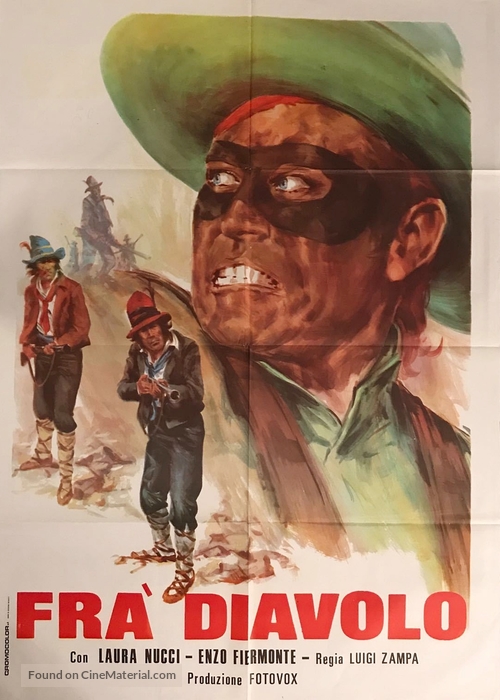 Fra&#039; Diavolo - Italian Movie Poster